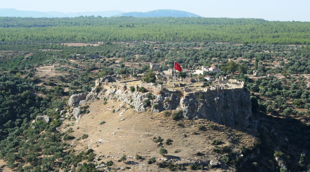 MUĞLA'DA GİDİLEBİLECEK 15 BÖLGE Beçin Kalesi