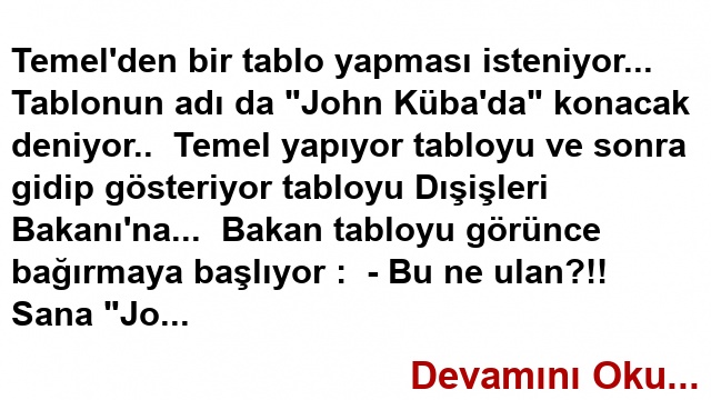 John Küba’da