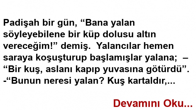 Yalan Değilse